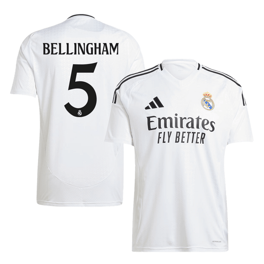 Camiseta de fútbol local del Real Madrid BELLINGHAM #5