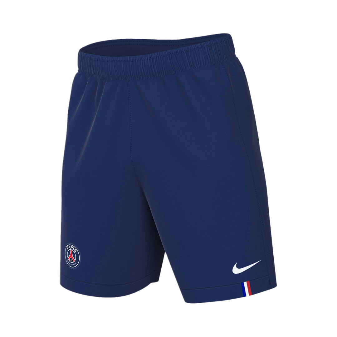Pantalón corto de fútbol local del PSG 25/26 azul marino