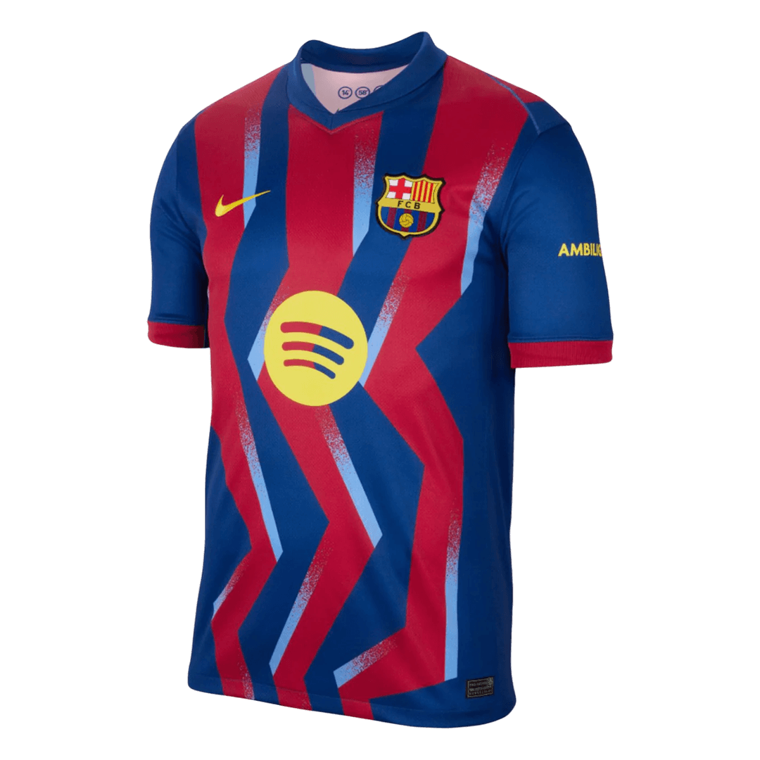 Camiseta de fútbol visitante RAPHINHA #11 del Barcelona 2025/26 (cuarta equipación)