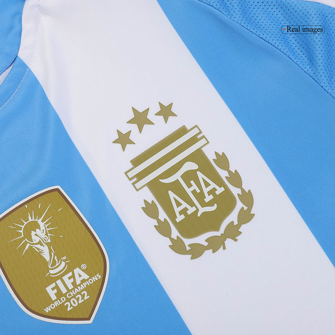 Camiseta de fútbol local auténtica de L. MARTÍNEZ #22 Argentina 2024