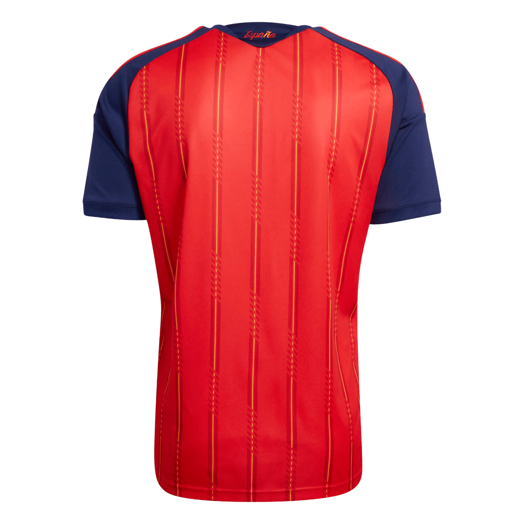 Camiseta de local de España, edición Mundial 2026, roja.