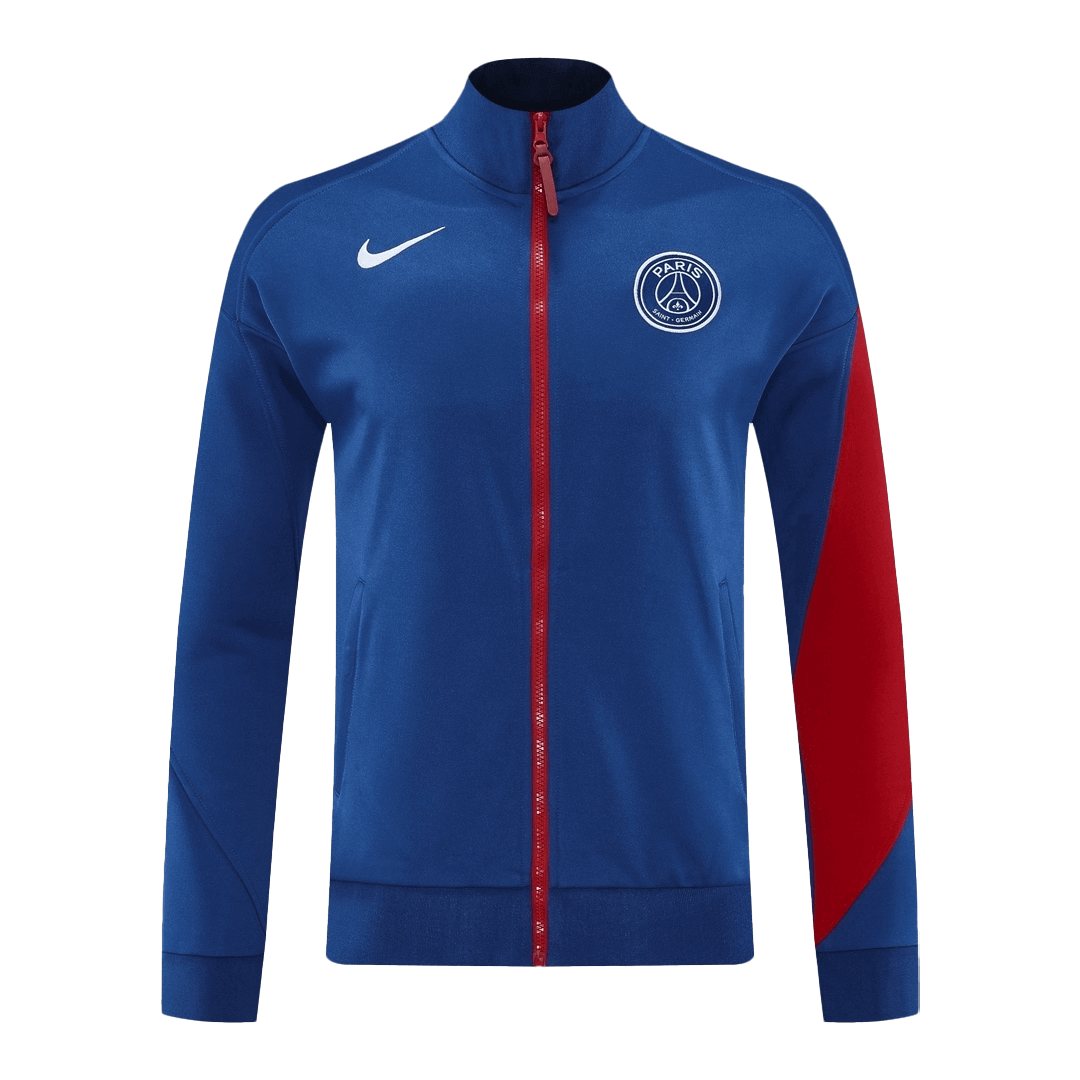 Chaqueta de entrenamiento del PSG 25/26 (Chaqueta + Pantalón) Azul Marino y Rojo