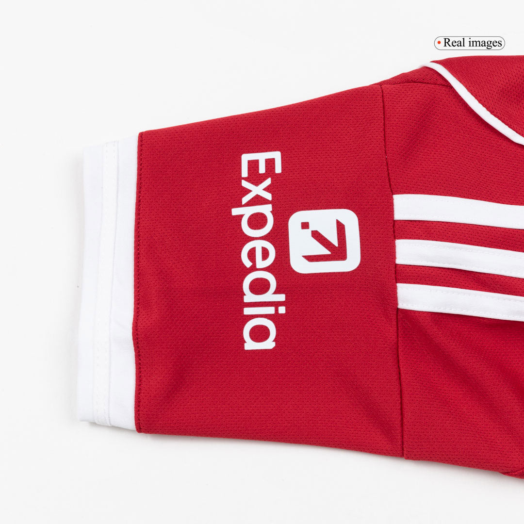 Camiseta de fútbol local del Liverpool para mujer 25/26, roja