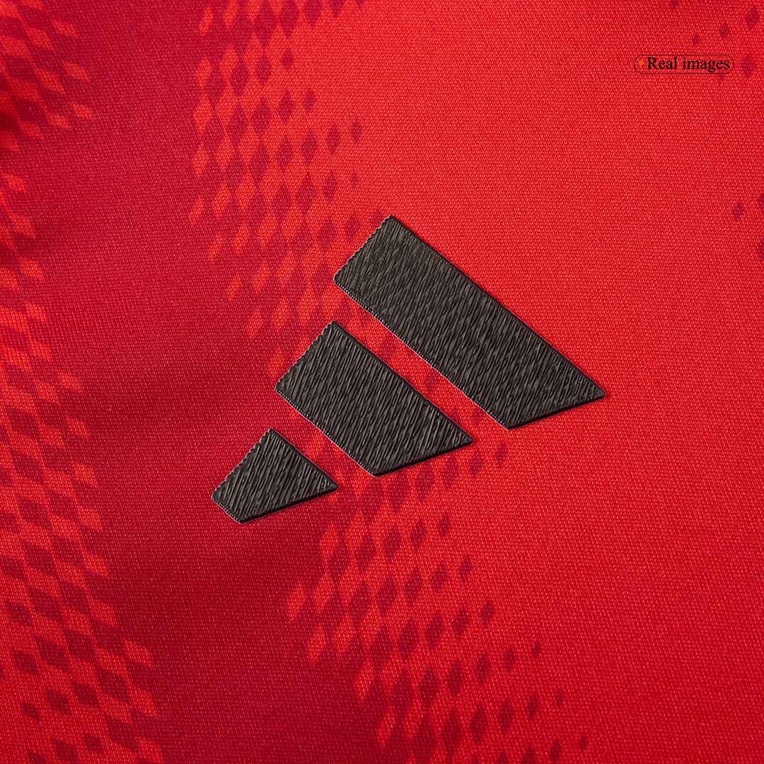 Kit de camiseta de fútbol local del Bayern Múnich para niños (camiseta, pantalones cortos y calcetines) rojo