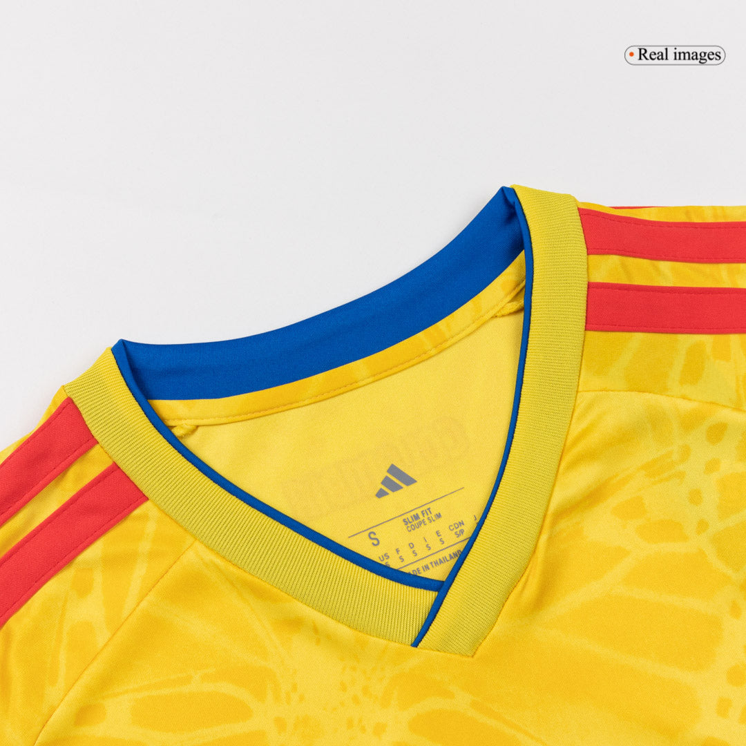 Equipación local de Colombia (camiseta + pantalón corto) para el Mundial 2026