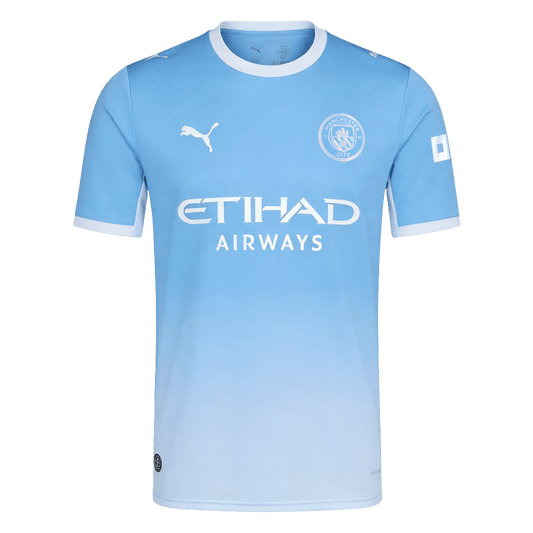 Camiseta de local del Manchester City, temporada 26/27, color azul