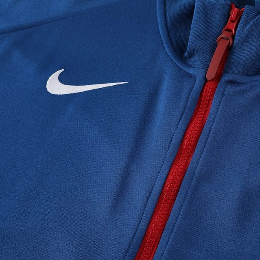 Chaqueta de entrenamiento del PSG 25/26 (Chaqueta + Pantalón) Azul Marino y Rojo