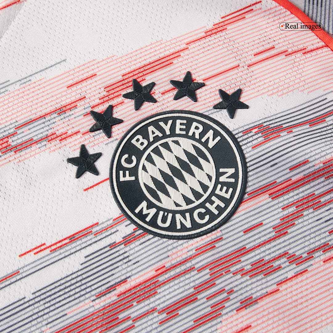 Camiseta de visitante auténtica del Bayern Múnich KANE #9 2025/26, blanca