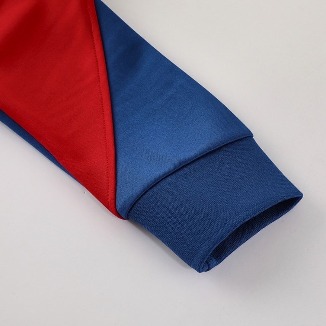 Chaqueta de entrenamiento del PSG 25/26 (Chaqueta + Pantalón) Azul Marino y Rojo