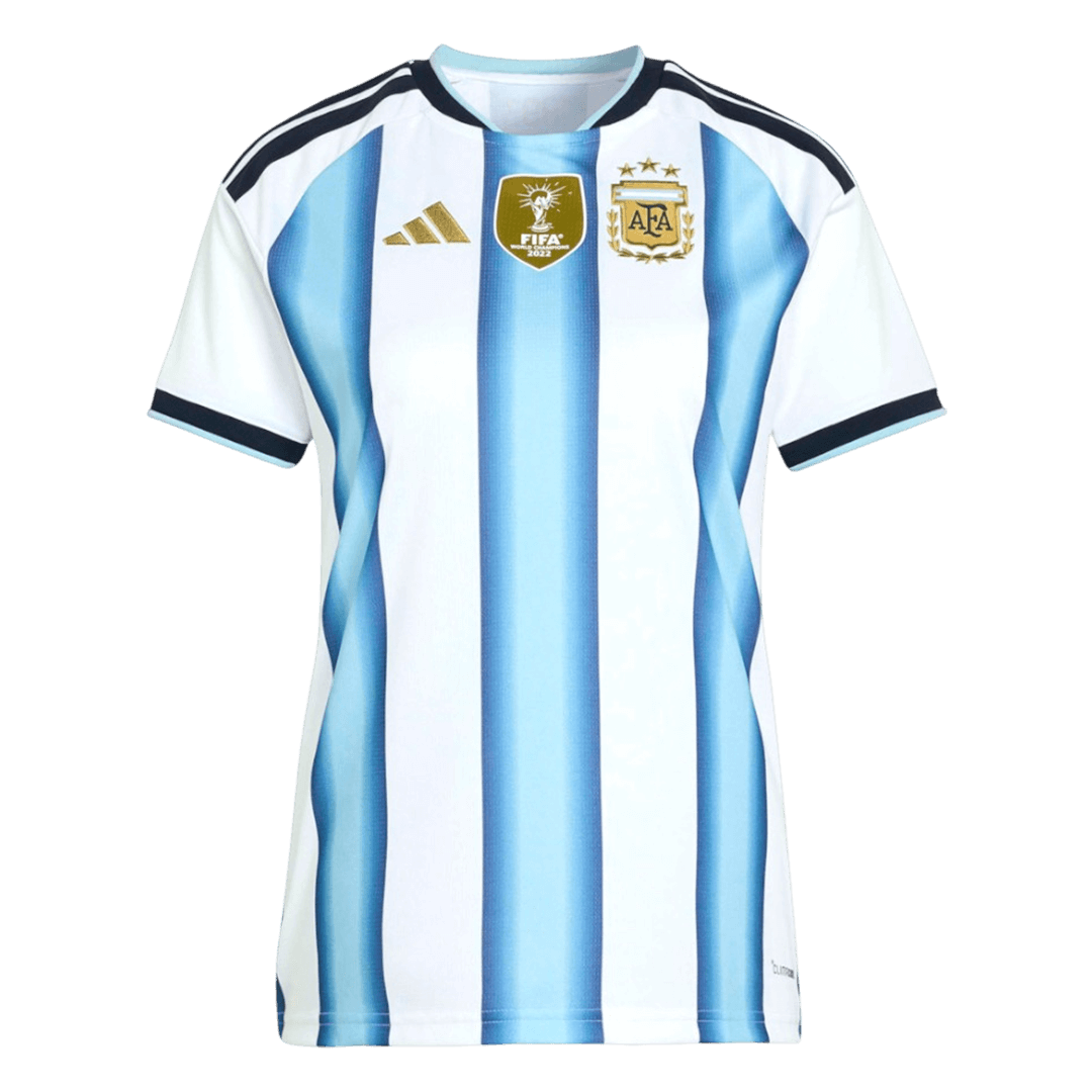 Camiseta de fútbol local de Argentina para mujer 2026
