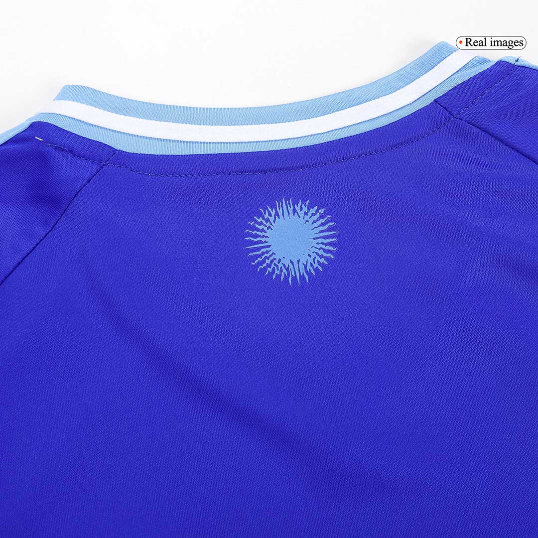 Kit de visitante de Argentina para niños (Kit y pantalón corto) Copa América 2024