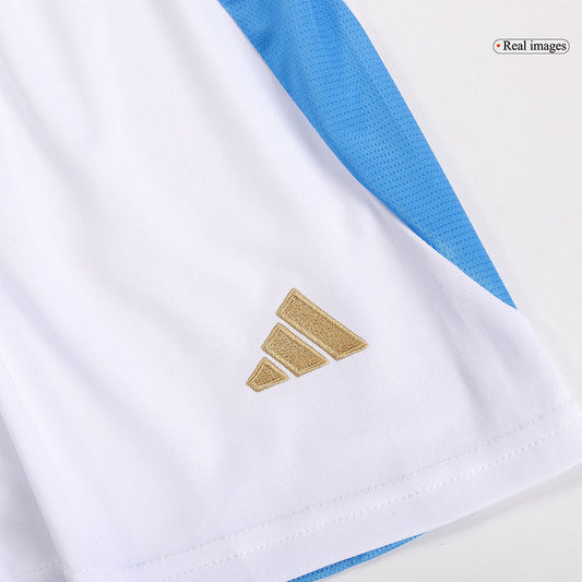 Kit de fútbol local de Argentina para niños (Kit y pantalón corto) 2024