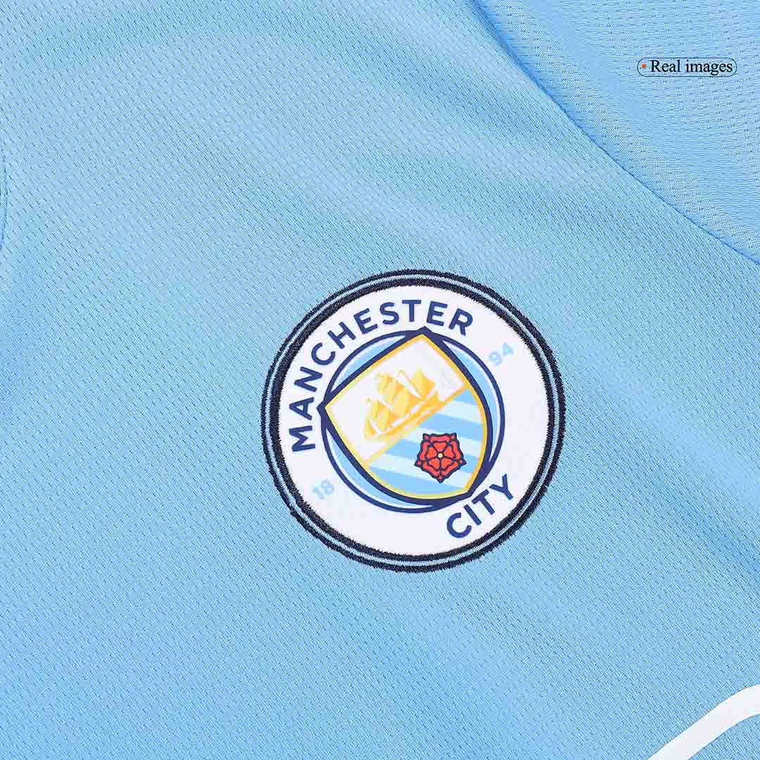 Camiseta de local del Manchester City RODRIGO #16 - UCL