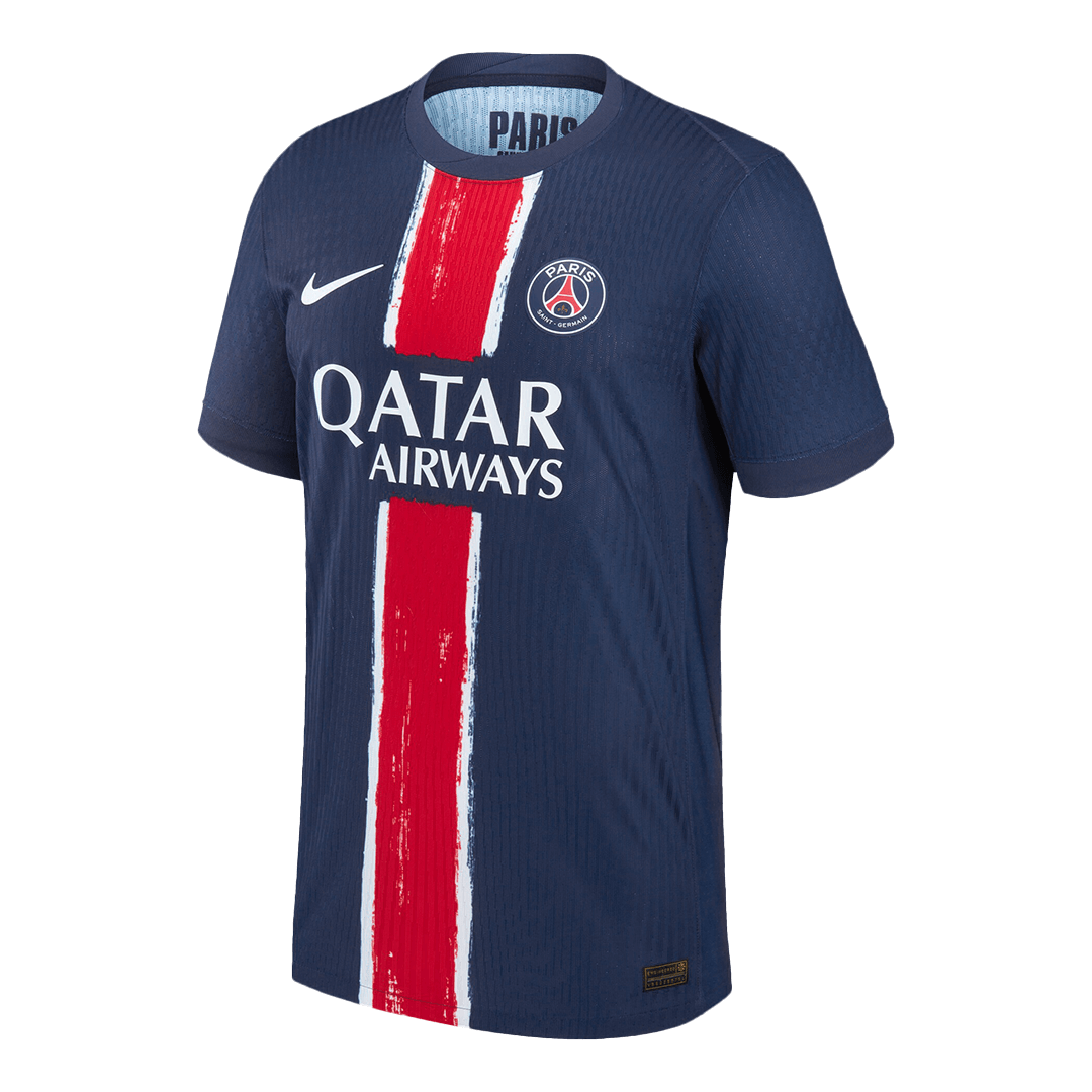 Auténtica camiseta de fútbol O.DEMBÉLÉ #10 PSG Local 2024/25 Azul marino