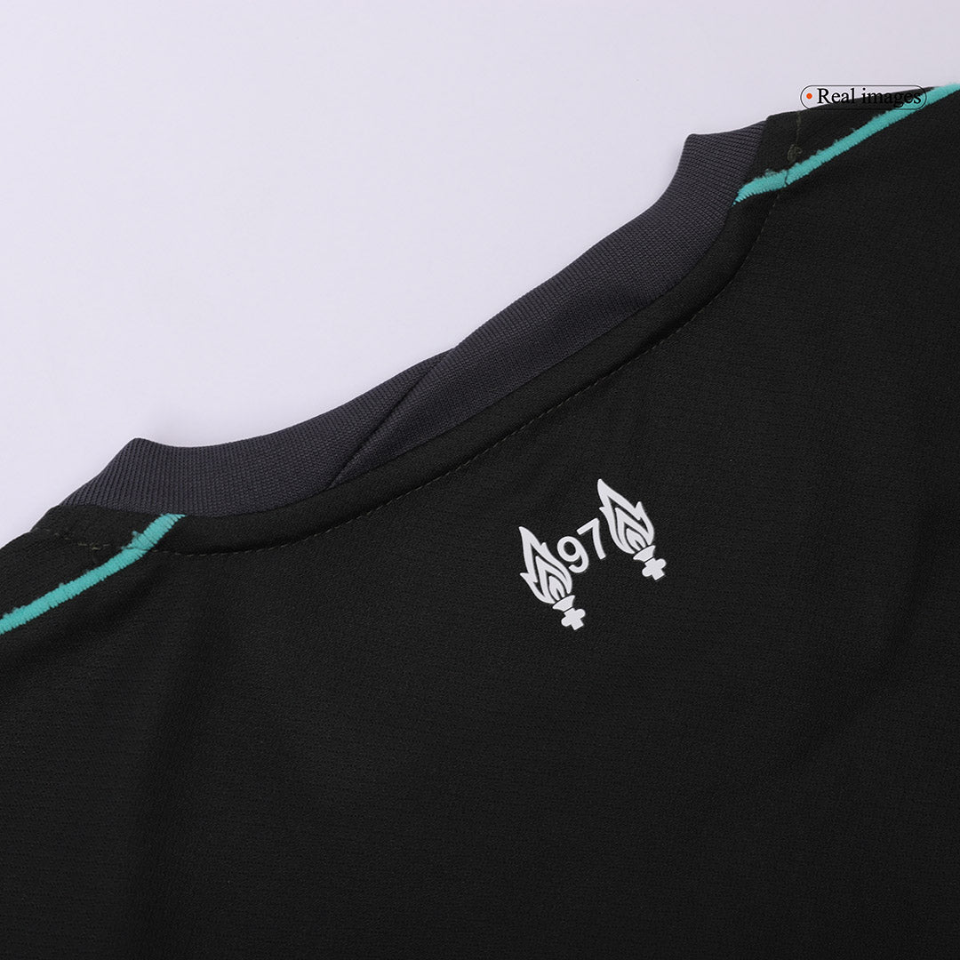 Camiseta de fútbol auténtica de visitante del Liverpool M.SALAH #11 2024/25