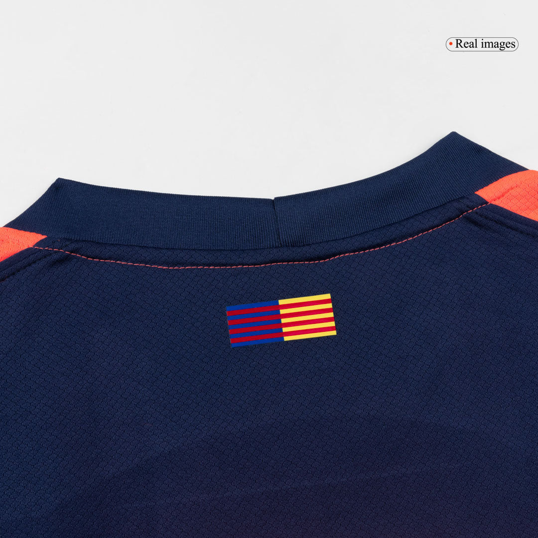 Camiseta de fútbol de visitante del Barcelona n.° 9 de LEWANDOWSKI 2025/26 — UCL