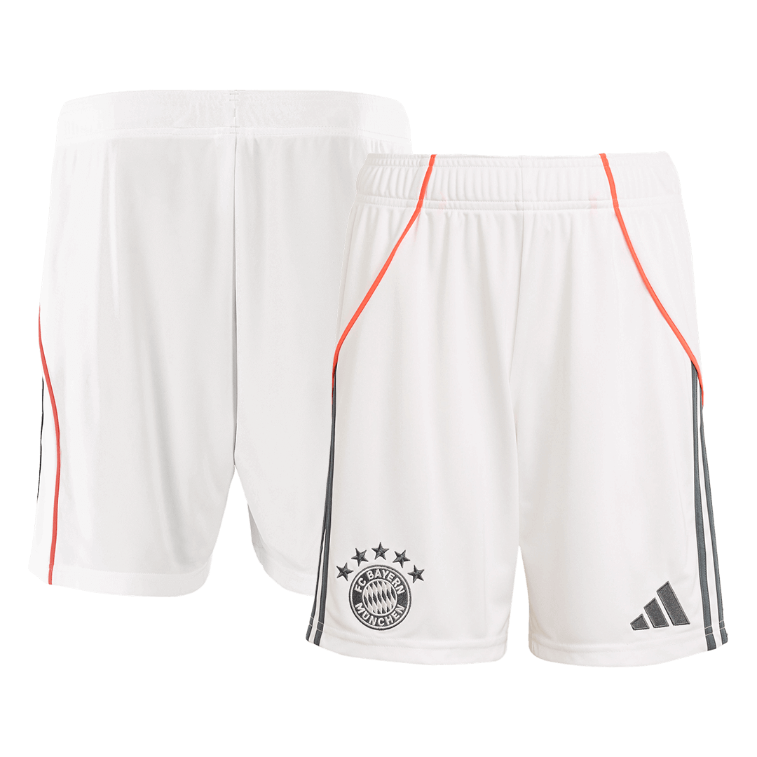 Kit de visitante del Bayern Múnich (Kit y pantalón corto) 2025/26, color blanco