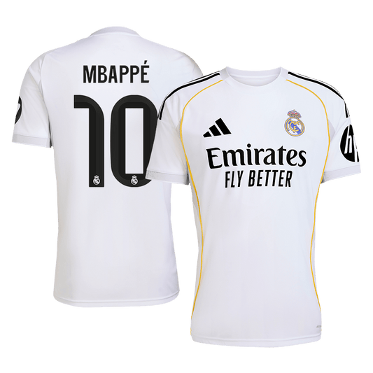 Camiseta de fútbol local del Real Madrid MBAPPÉ #10 2025/26 (Grande)