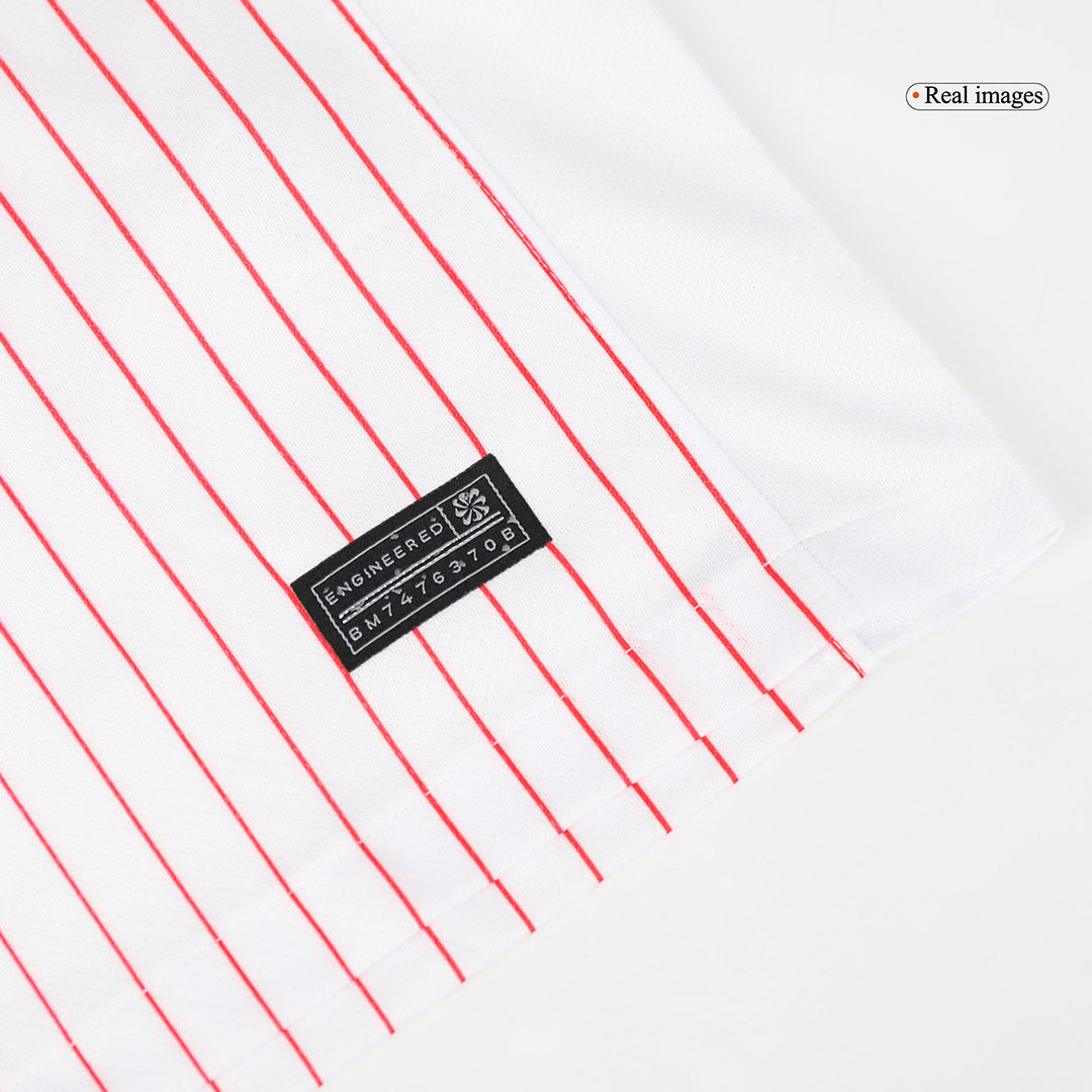 Camiseta de fútbol de visitante de Francia MBAPPÉ #10, Eurocopa 2024