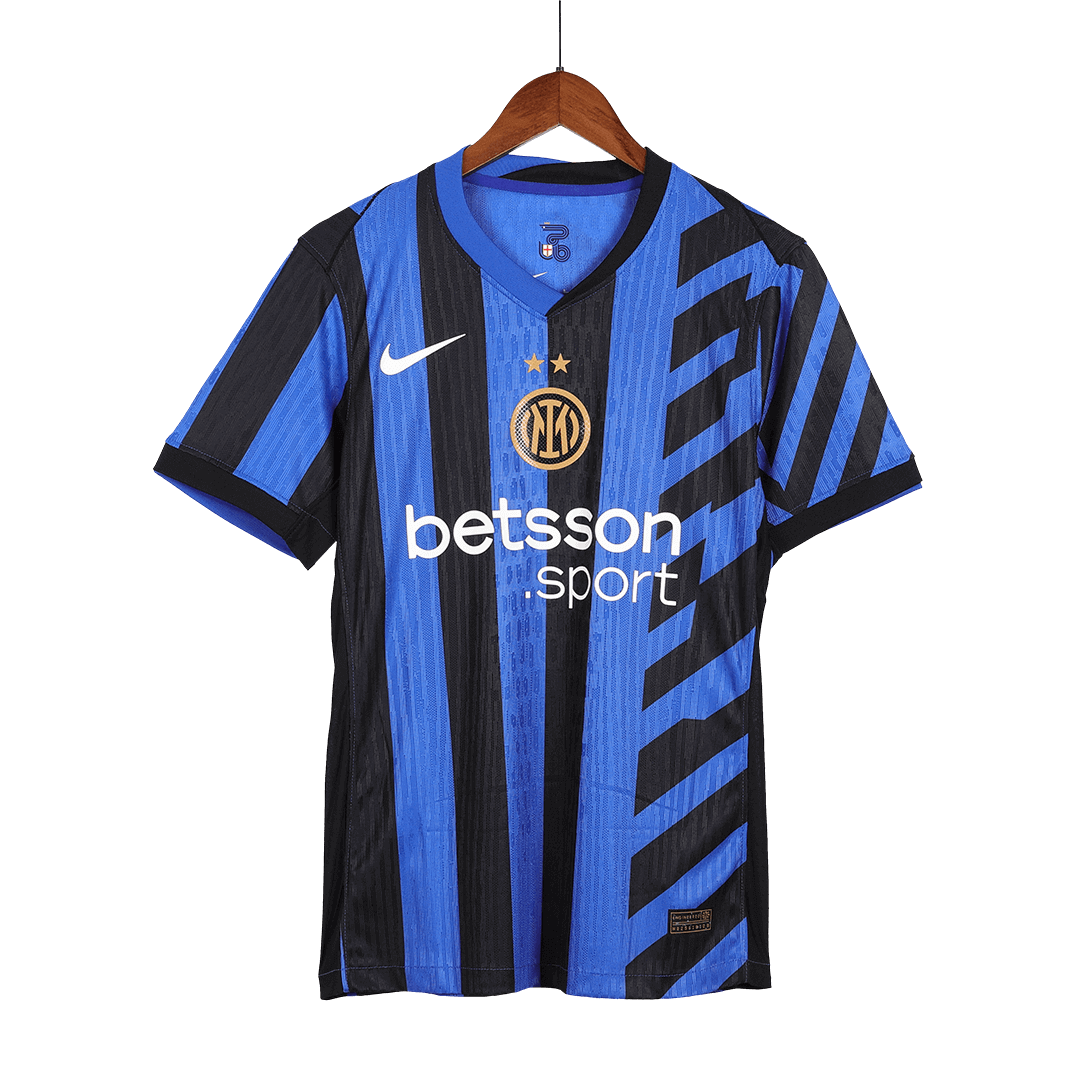 Camiseta de fútbol local auténtica del Inter de Milán 2024/25