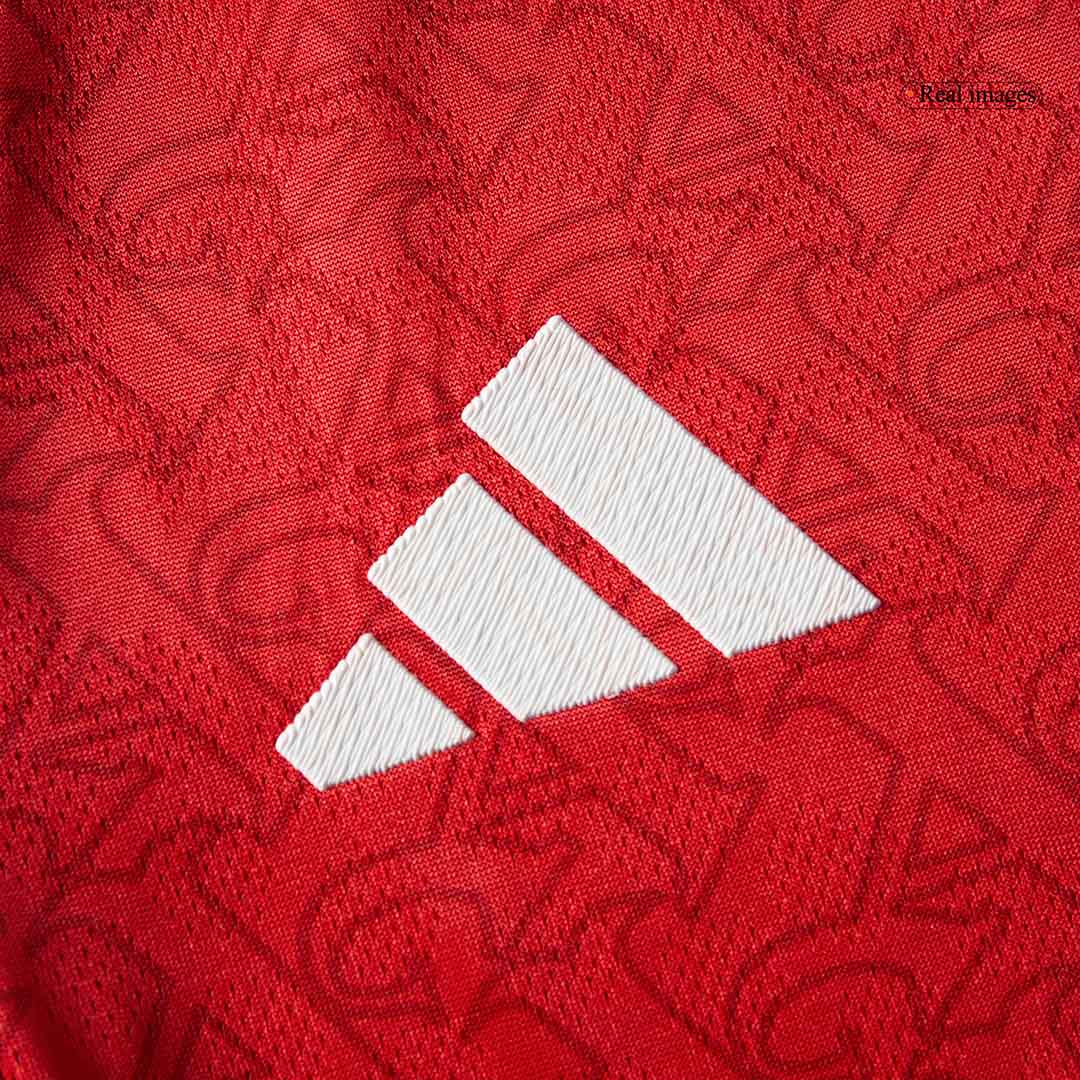 Kit de fútbol local auténtica del Arsenal (Kit, pantalón corto y medias) 2025/26