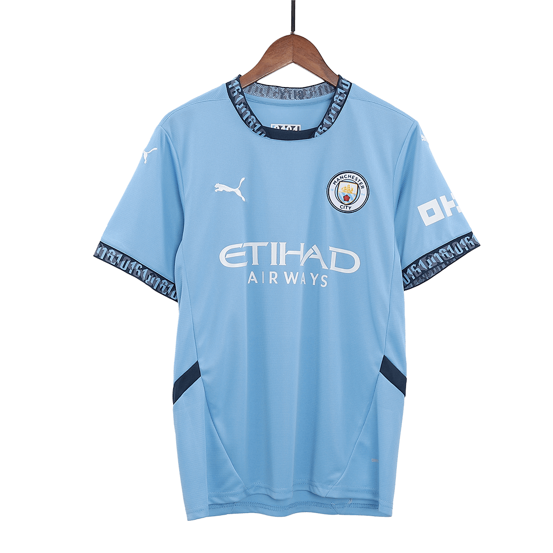 Camiseta de local del Manchester City RODRIGO #16 - UCL
