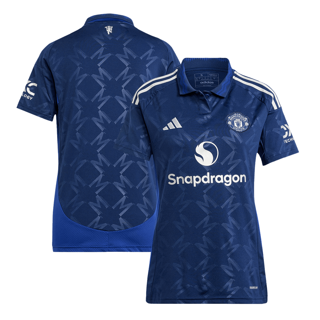 Camiseta de fútbol visitante del Manchester United para mujer 2024/25