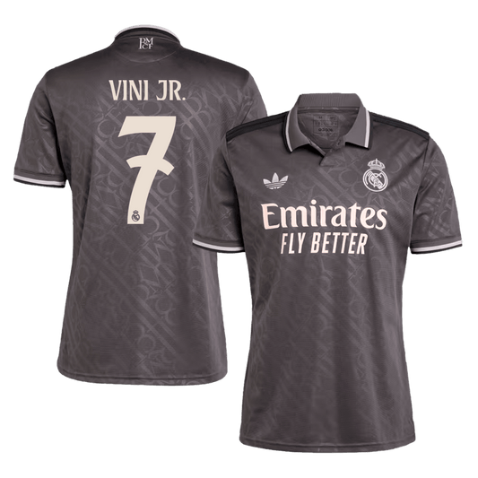 Camiseta de fútbol de la tercera equipación del Real Madrid VINI JR. #7 - Super