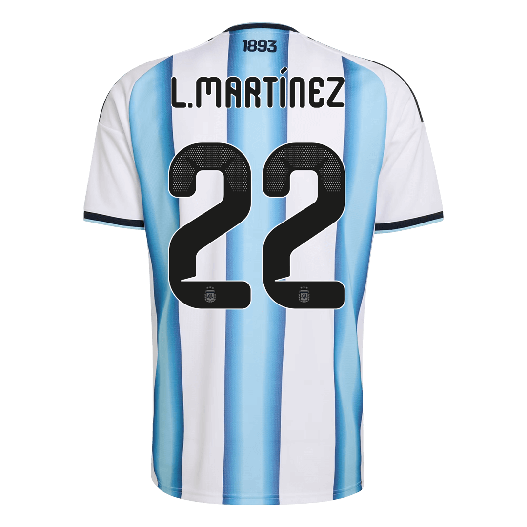 Camiseta de Futbol L.MARTÍNEZ #22 Argentina Local 2026