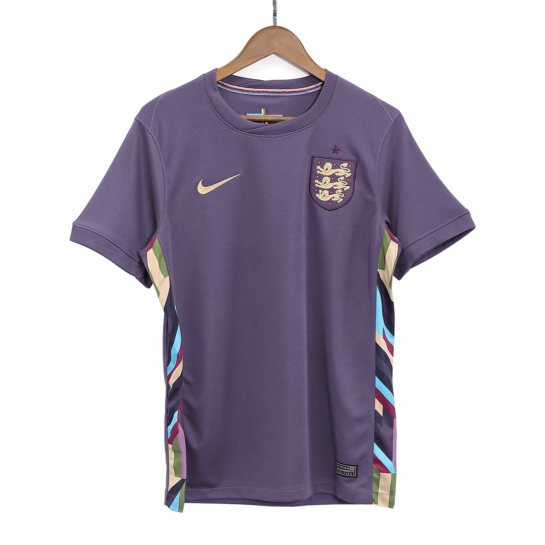 Camiseta de fútbol de visitante de Inglaterra SAKA #7 para la Eurocopa 2024