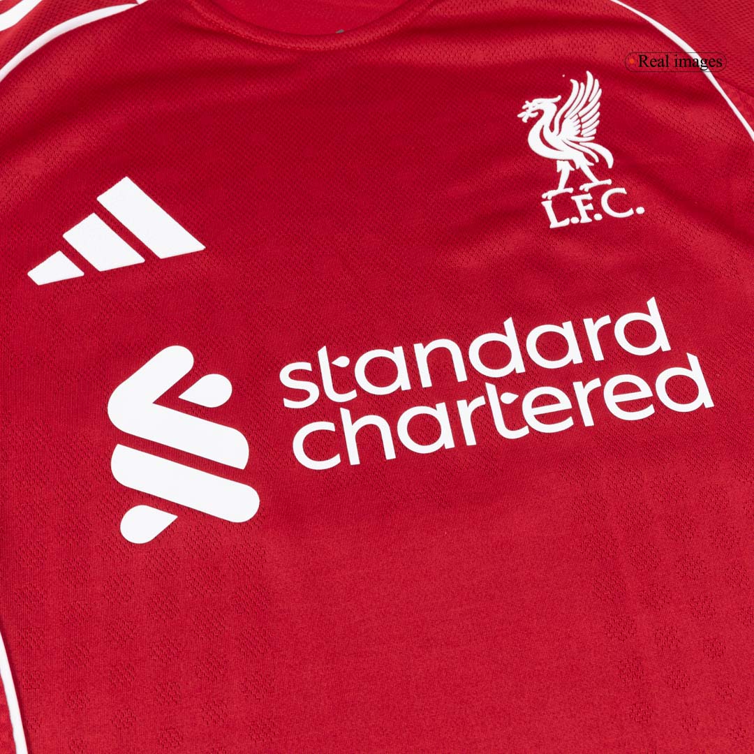 Auténtica camiseta de fútbol local SZOBOSZLAI #8 Liverpool 2025/26