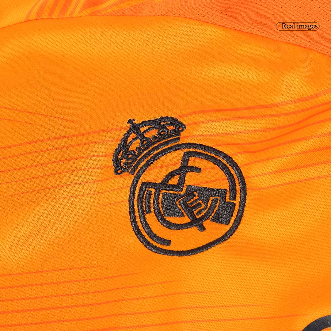 Camiseta de fútbol de manga larga de visitante del Real Madrid