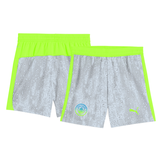 Pantalón corto de visitante de la tercera equipación del Manchester City 2025/26