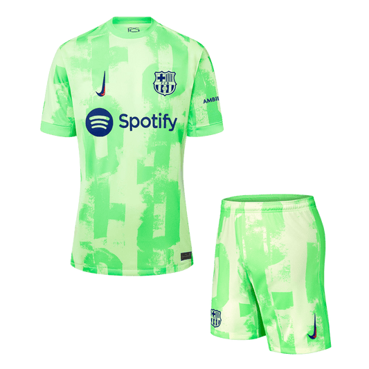 Kit de fútbol visitante del Barcelona (Kit y pantalón corto) - UCL