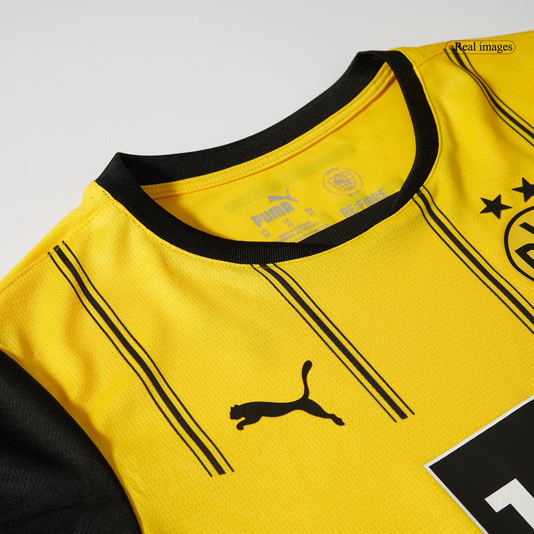 Kit de camiseta de fútbol local del Borussia Dortmund para niños (camiseta y pantalones cortos)