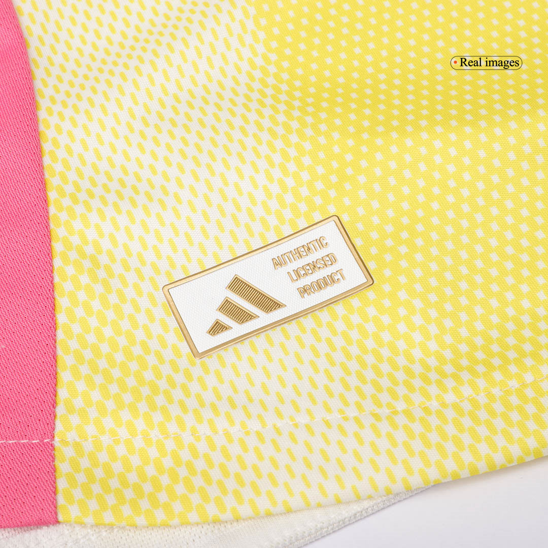 Camiseta de visitante auténtica de VLAHOVIĆ #9 de la Juventus 2024/25 - Patrocinador de Save The Children