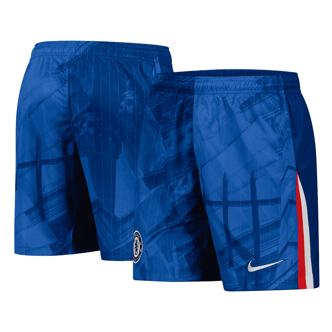 Pantalón cortos de fútbol local del Chelsea 25/26 azul