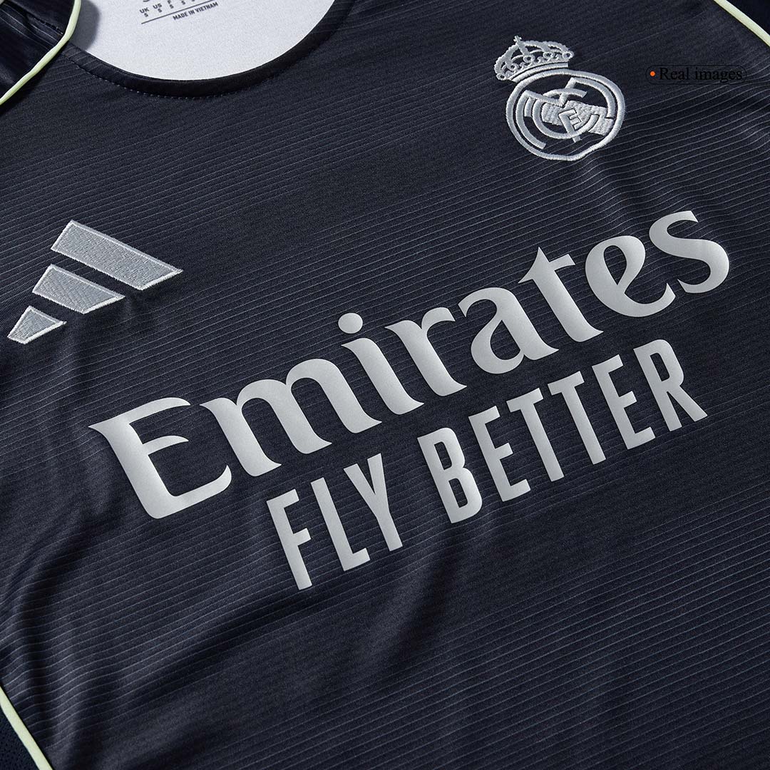 Camiseta de fútbol visitante VINI JR. #7 del Real Madrid 2025/26