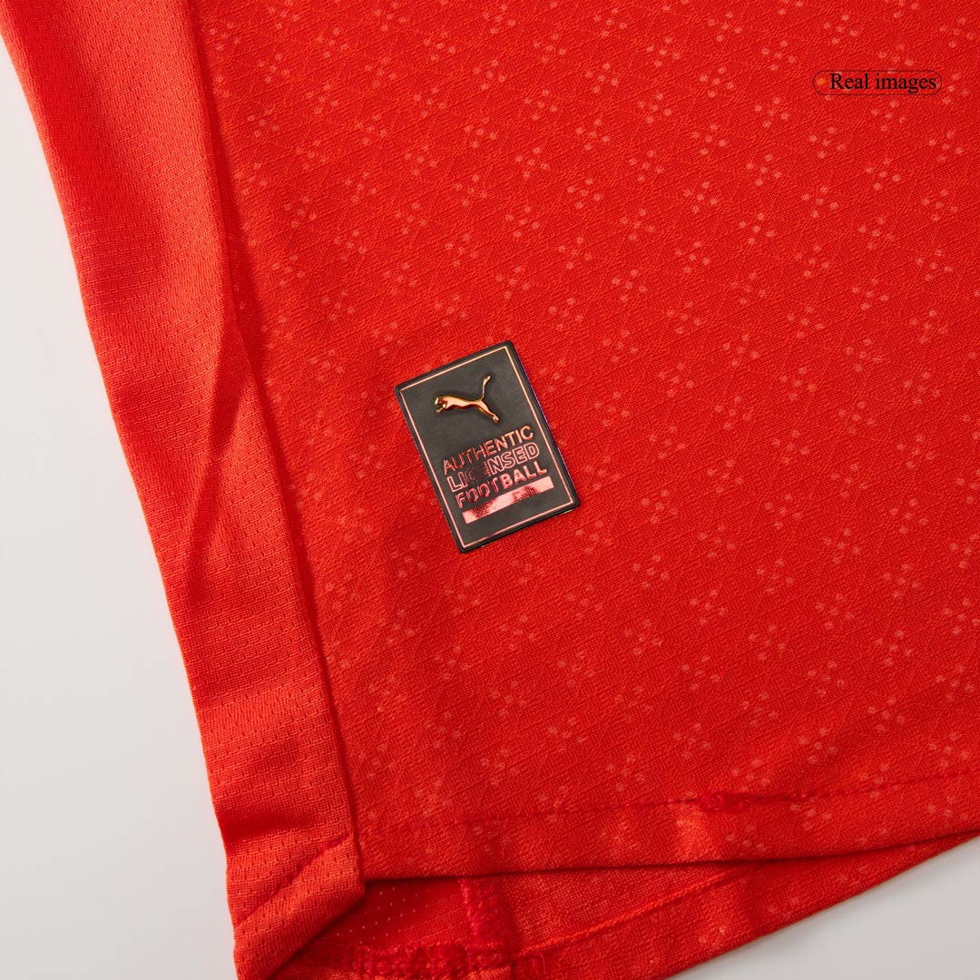 Camiseta de fútbol auténtica de Portugal 2025 (rojo)