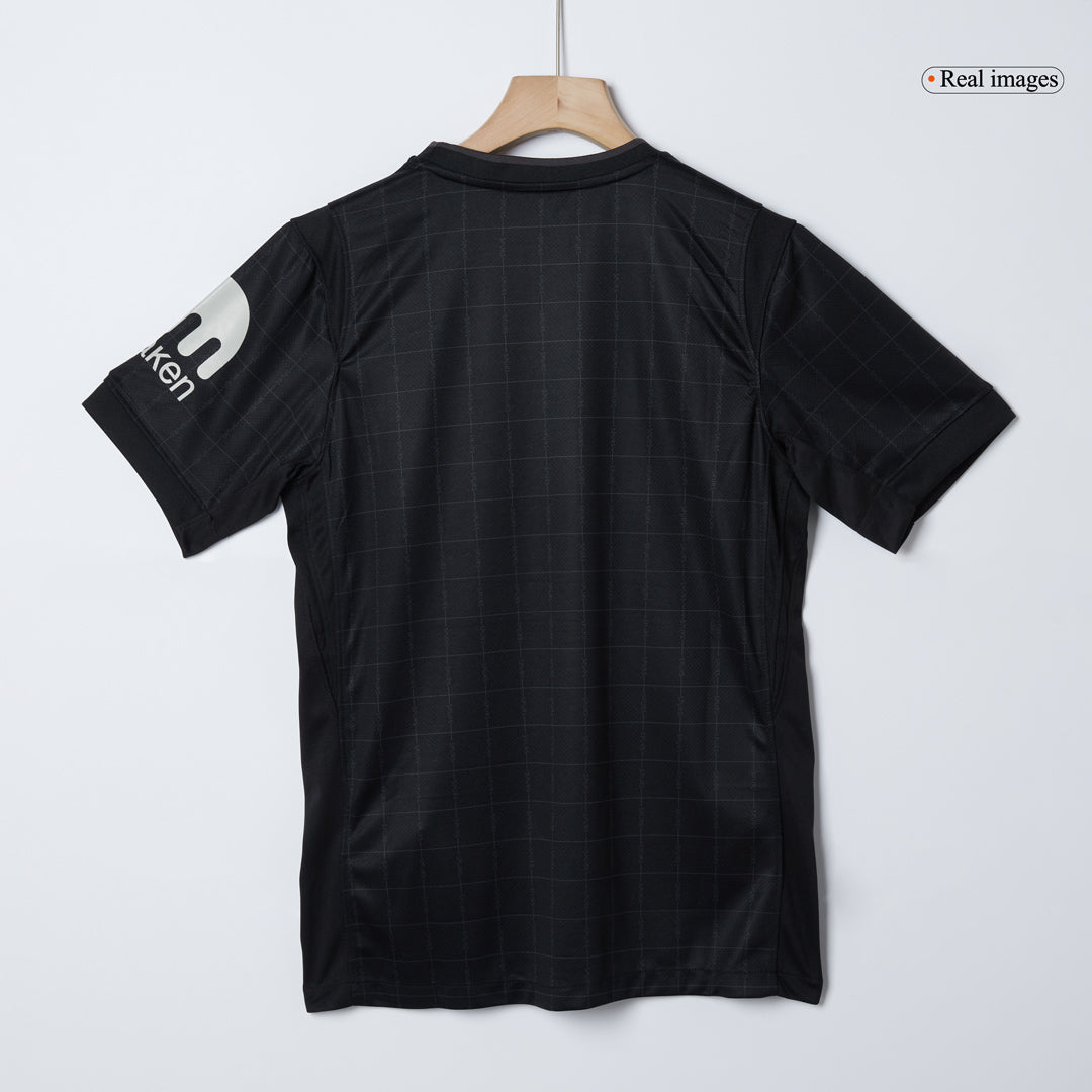 Camiseta de fútbol visitante XAVI #7 del Tottenham Hotspur 2025/26, negra