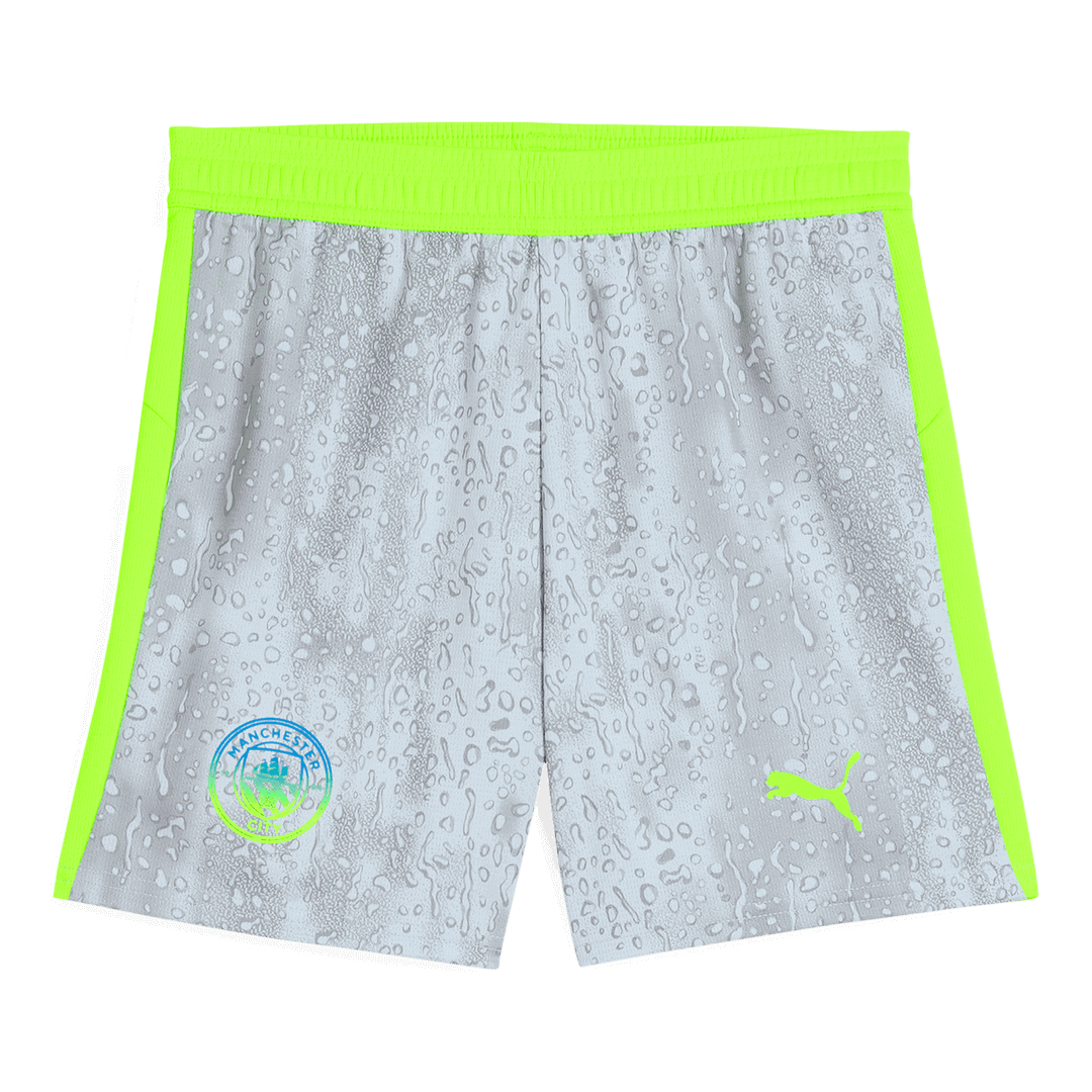 Kit de fútbol visitante del Manchester City (camiseta y pantalón corto) 2025/26