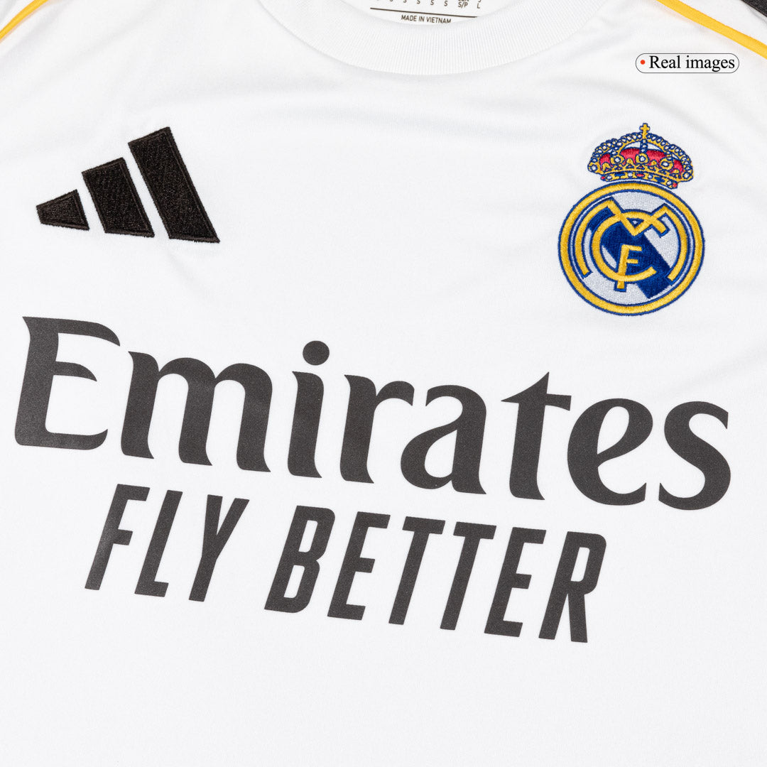 Camiseta de fútbol local del Real Madrid TCHOUAMENI #14 2025/26