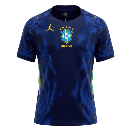 Camiseta de visitante de Brasil para el Mundial 2026, color azul marino