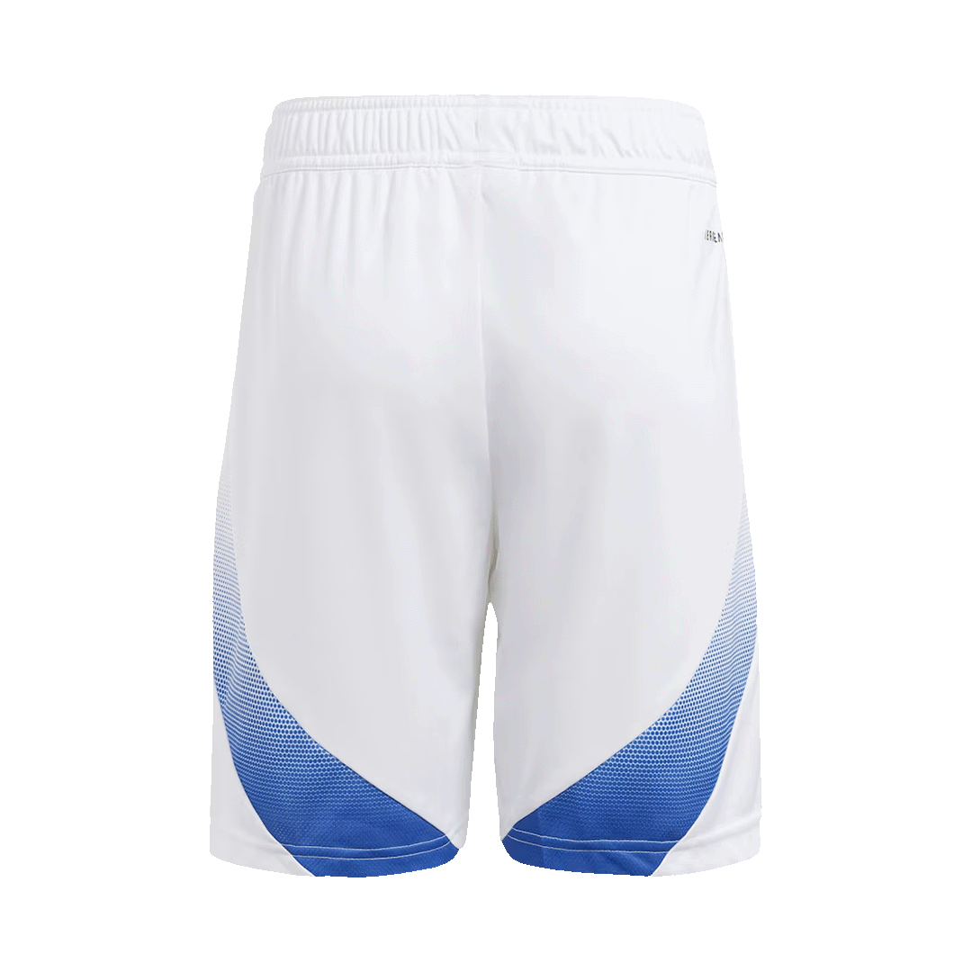 Kit de fútbol local de Italia (camiseta, pantalón corto y medias) para la Eurocopa 2024