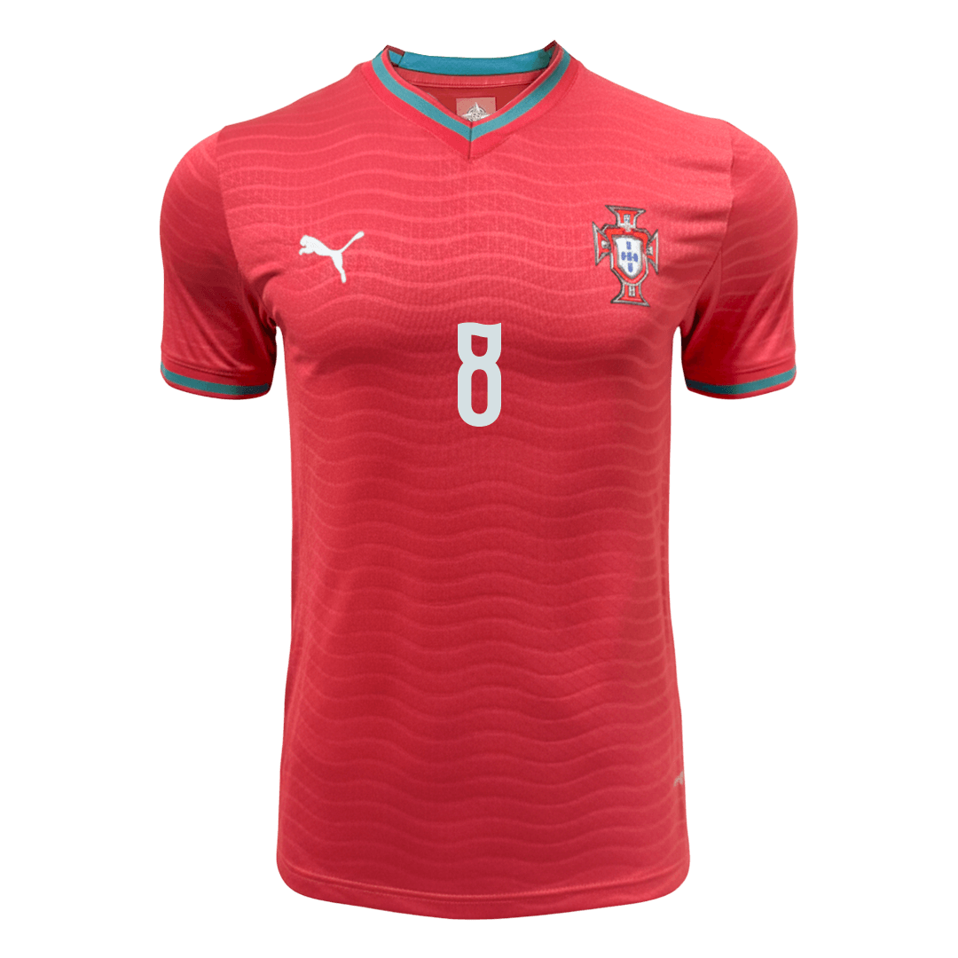 Camiseta de fútbol local auténtica de B.FERNANDES #8 de Portugal 2026