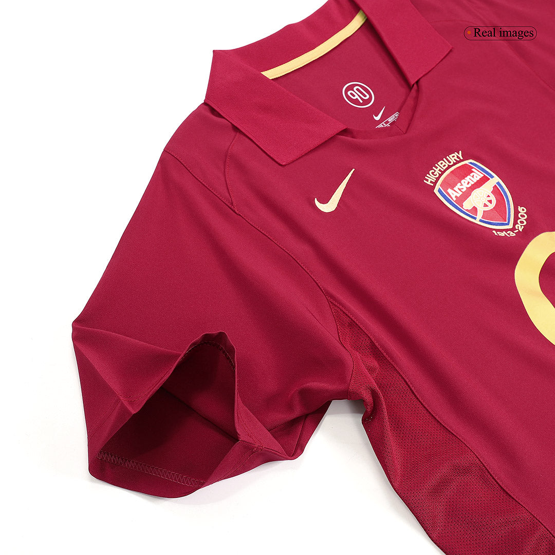 Camiseta de fútbol retro HENRY #14 2005/06 del Arsenal