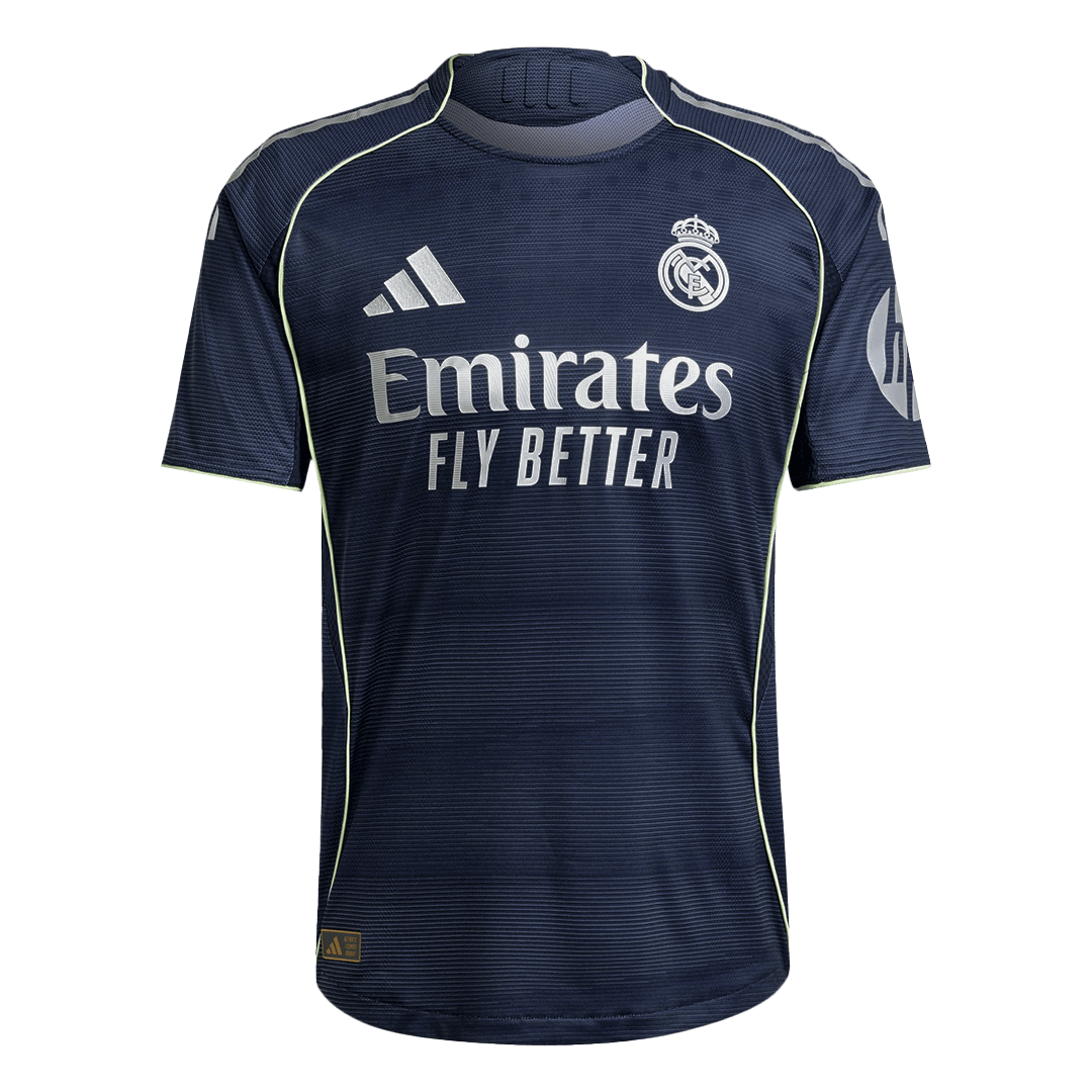 Camiseta de fútbol visitante del Real Madrid HUIJSEN #24 2025/26 auténtica