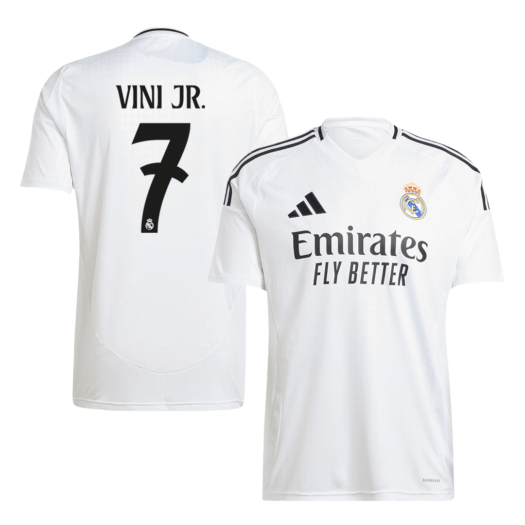Camiseta de fútbol local VINI JR. #7 del Real Madrid