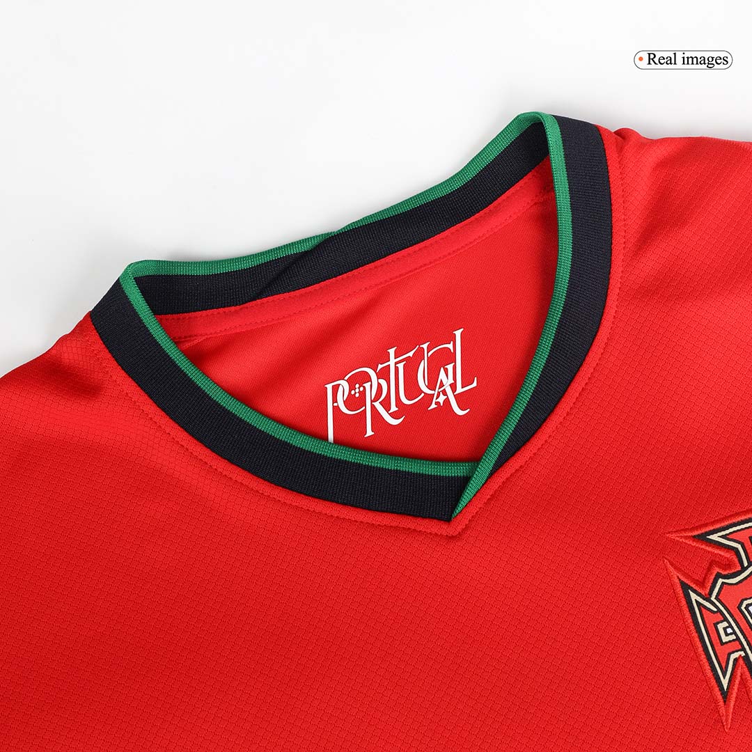 Camiseta R.LEÃO #17 Portugal Local Futbol Eurocopa 2024