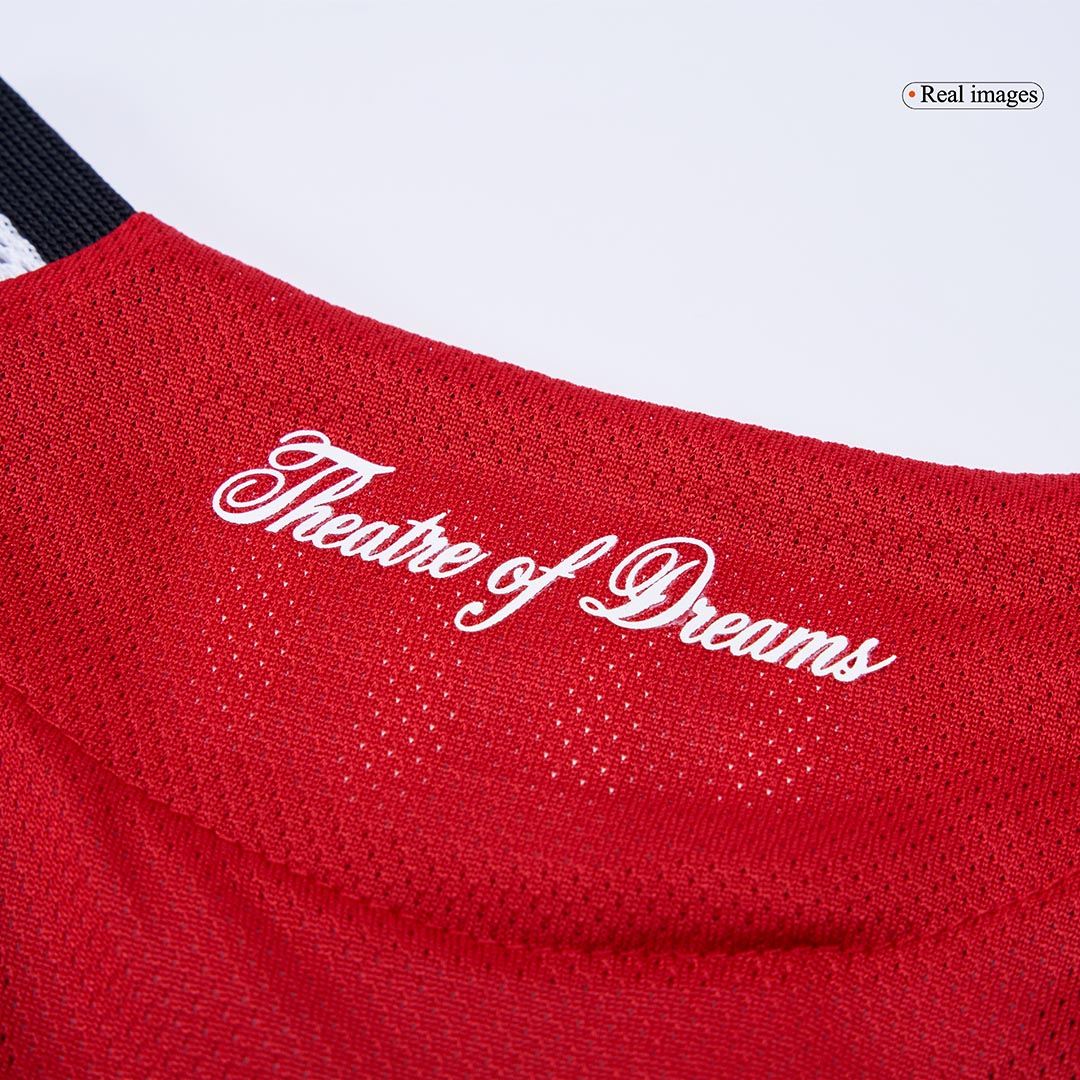 Camiseta de fútbol local auténtica del Manchester United ŠEŠKO #30 2025/26, roja
